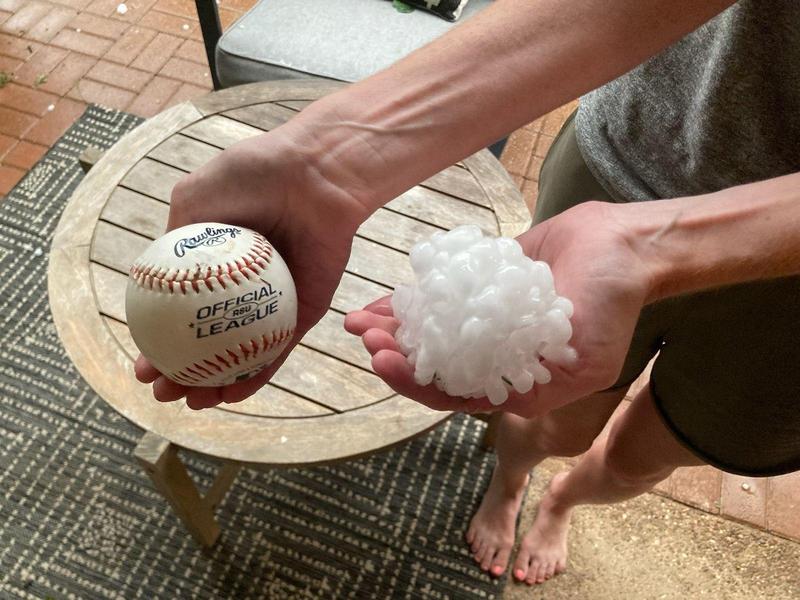 baseball hail