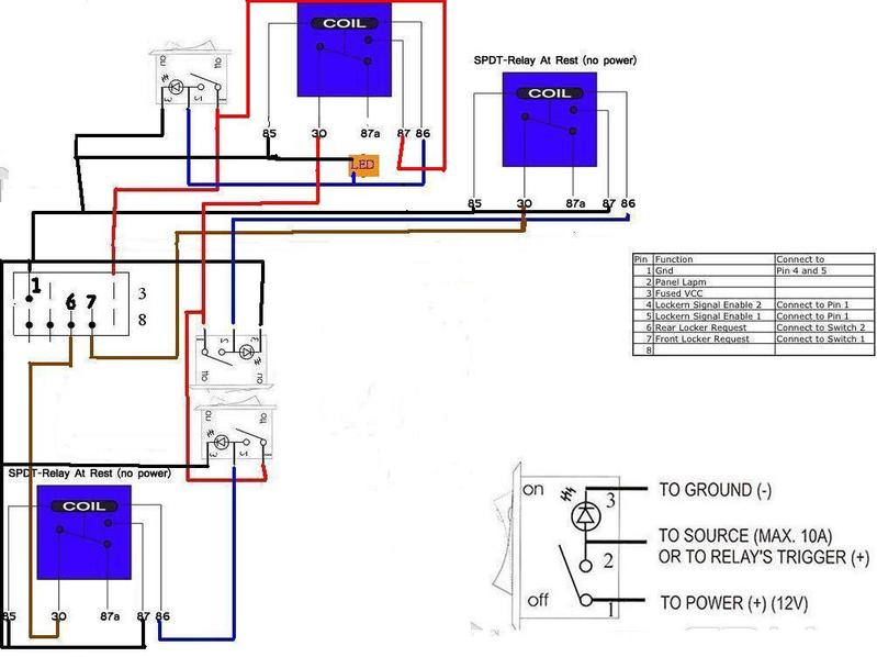 led relay control