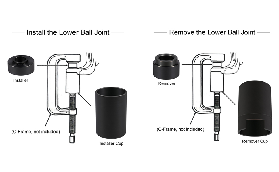 lower ball joint tool